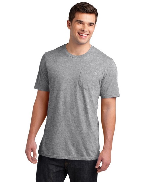 District DT6000P Young Mens Very Important Tee with Pocket ...