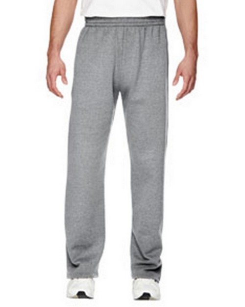 orange fruit of the loom sweatpants