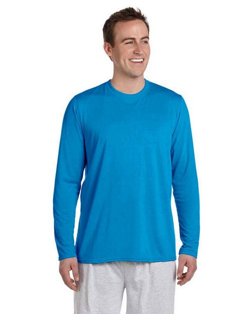 Gildan 42400 Adult Core Performance Long Sleeve T Shirt - ApparelnBags.com