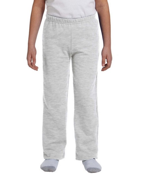 Buy Gildan G184B Youth 50/50 Open-Bottom Sweatpants