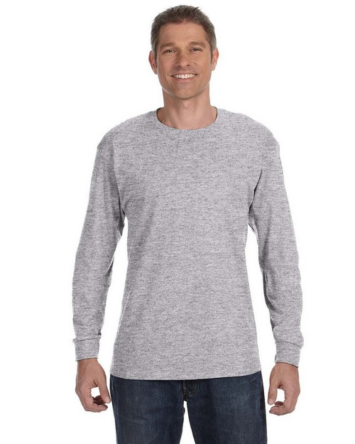 Gildan G540 Heavy Cotton Long Sleeve T Shirt - ApparelnBags.com