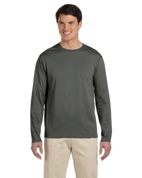 Gildan G644 SoftStyle Long Sleeve T-Shirt - ApparelnBags.com