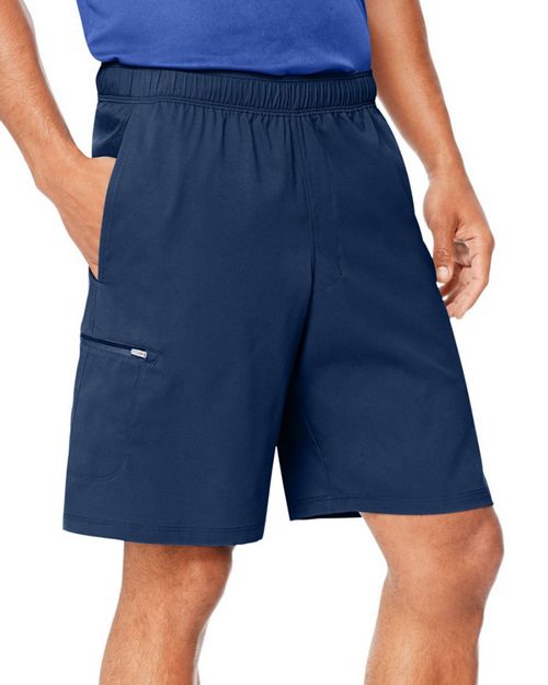 Size Chart for Hanes O2368 Sport Men's Hybrid Pocket Shorts
