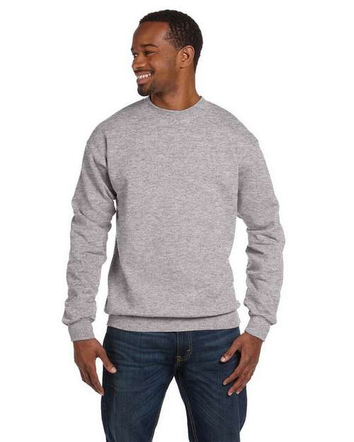 Hanes P1607 Comfort Blend 50/50 Fleece Crew - ApparelnBags.com