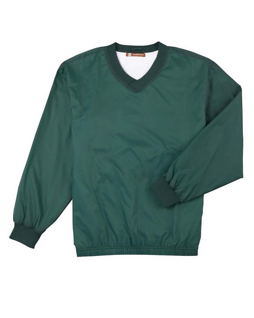 Harriton M720 Mens Athletic Vneck Pullover Jacket