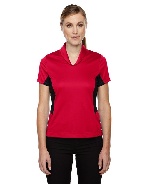 North End Sport Red 78683 Ladies’ Rotate Quick Dry Performance Polo ...