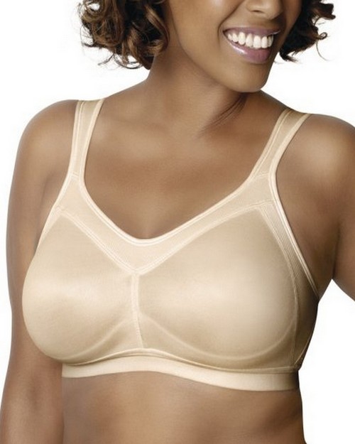 Playtex 4159 Active Lifestyle Wirefree Bra ApparelnBags Com   Playtex 4159 Light Beige 