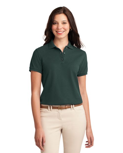 Port Authority L500 Ladies Silk Touch Polo - ApparelnBags.com
