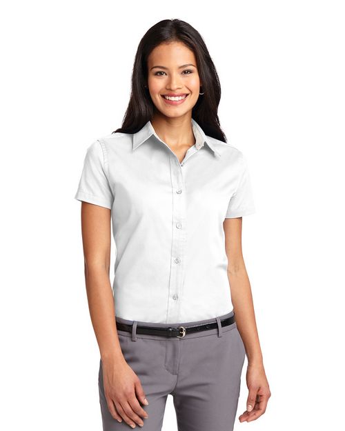 Port Authority L508 Ladies Short Sleeve Easy Care Shirt - ApparelnBags.com