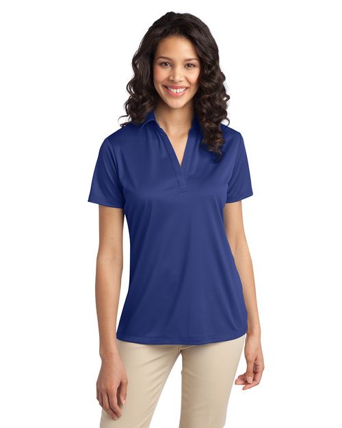 Port Authority L540 Ladies Silk Touch Performance Polo - ApparelnBags.com