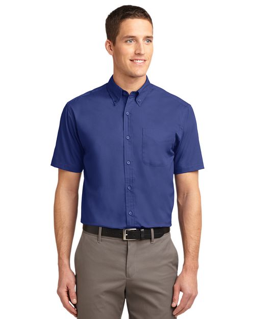 Port Authority S508 Short Sleeve Easy Care Shirt - ApparelnBags.com