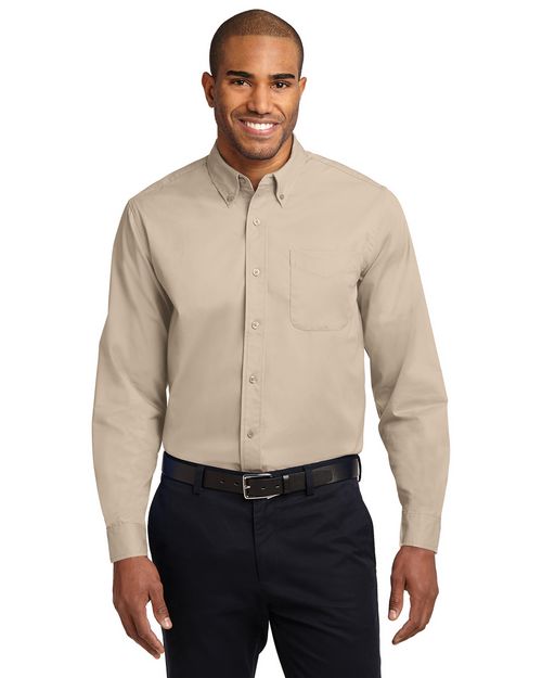 Port Authority S608 Long Sleeve Easy Care Shirt - ApparelnBags.com