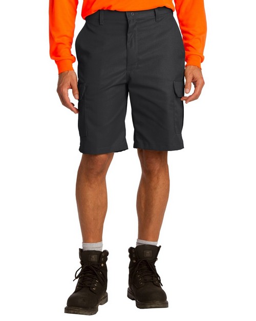 red kap cargo shorts
