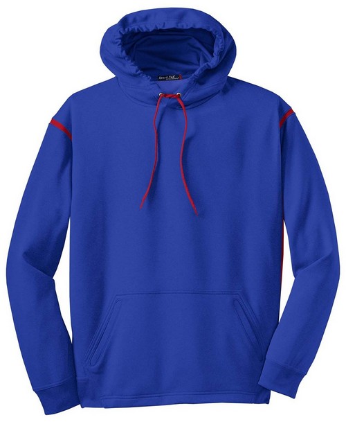 SportTek F246 Tech Fleece Hooded Sweatshirt by Port Authority