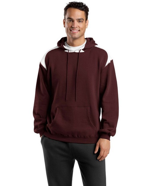 Sport-Tek F264 Pullover Hooded Sweatshirt with Contrast Color by Port ...