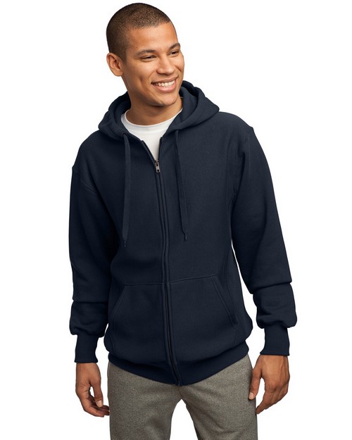 Sport-Tek F282 Super Heavyweight Full-Zip Hooded Sweatshirt by Port ...