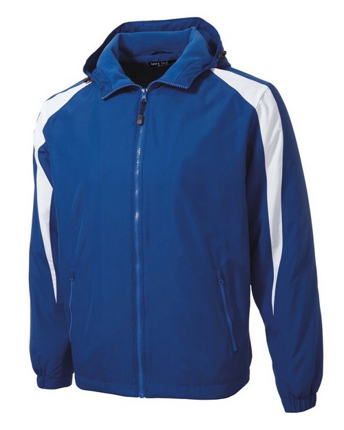 Sport-Tek JST81 Fleece-Lined Colorblock Jacket by Port Authority ...