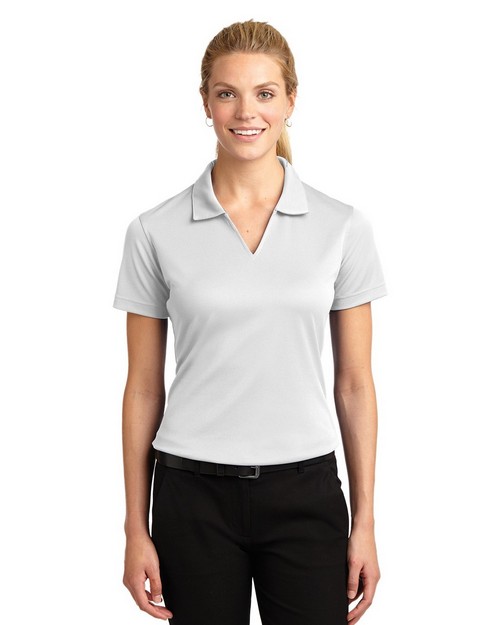 SportTek L469 Ladies DriMesh VNeck Polo by Port Authority