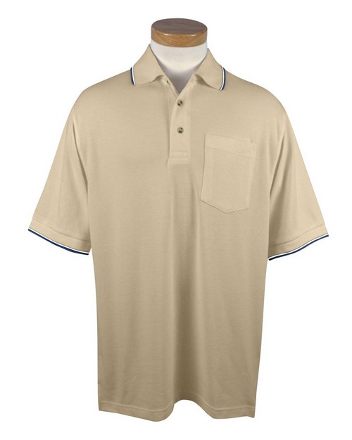 Tri-Mountain 117 Conquest UltraCool Mesh Pocketed Golf Shirt ...