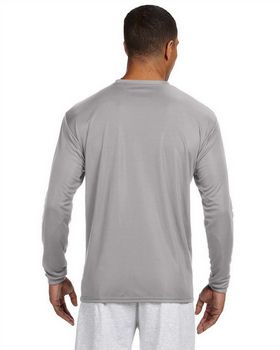 Buy A4 N3165 Adult Cooling Performance Long Sleeve Crew - Apparelnbags.com