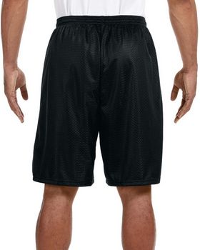 A4 N5296 Men's Tricot-Lined 9 Mesh Shorts