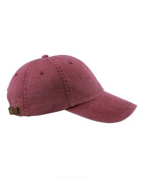 Adams AD969 6 Panel Low Profile Washed Pigment Dyed Unisex Cap