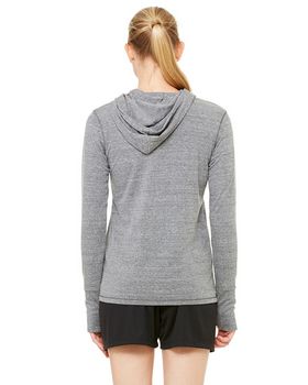 All Sport W3101 Women's Performance Triblend Long-Sleeve Hooded Pullover
