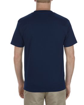Alstyle AL1305 Adult 6.0 oz.; 100% Cotton Pocket T-Shirt