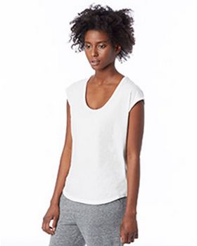 Alternative 2906P Ladies Melrose Organic Pima Cotton Scoop T-Shirt