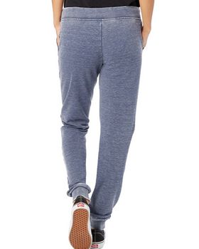 Alternative 8632F Ladies Long Weekend Burnout French Terry Pants