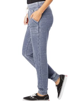 Alternative 8632F Ladies Long Weekend Burnout French Terry Pants
