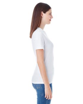 American Apparel 2356 Women's Fine Jersey Classic V-Neck