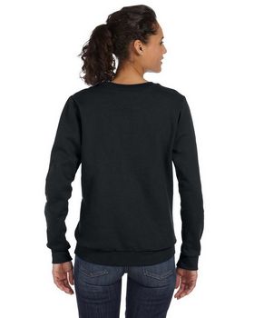 Anvil 71000L Women's Combed Ringspun Fashion Fleece Crew Neck Sweatshirt
