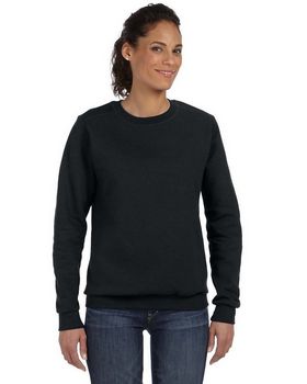 Anvil 71000L Ladies Combed Ringspun Fashion Fleece Crew Neck Sweatshirt ...