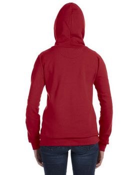 Anvil 71600L Ladies Combed Ringspun Fashion Full-Zip Hooded sweatshirt