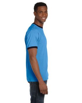 Anvil 923 Men's Cotton Ringer T-Shirt