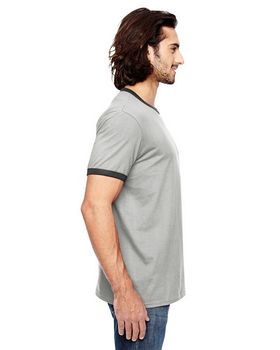 Anvil 988 Men's Lightweight Ringer T-Shirt