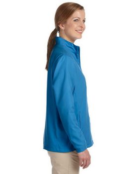 Ashworth 5401C Women's Full-Zip Lined Wind Jacket