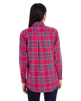 Backpacker BP7030 Women's Yarn-Dyed Flannel Shirt