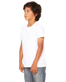 Bella + Canvas 3001Y Youth Jersey Short-Sleeve T-Shirt