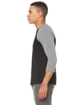 Bella + Canvas 3200 3/4 Sleeve Baseball Unisex T-Shirt