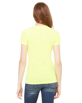 Bella + Canvas 6650 Women's Poly-Cotton Short-Sleeve T-Shirt