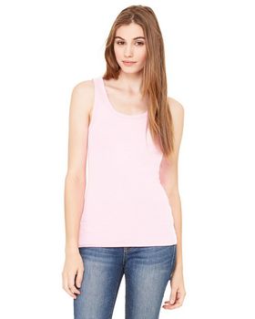 Buy Bella + Canvas B8780 Ladies Rachel Sheer Rib Longer-Length Tank