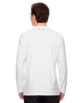 Champion T390 Men's Vapor Cotton Long Sleeve T-Shirt