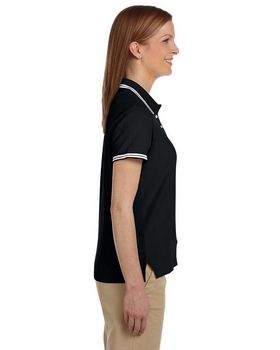 Chestnut Hill CH113W Women's Tipped Performance Plus Pique Polo