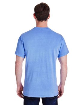 Collegiate Cotton CD1233 Men's 5.6 oz. 100% Ringspun Cotton Pigment-Dye T-Shirt