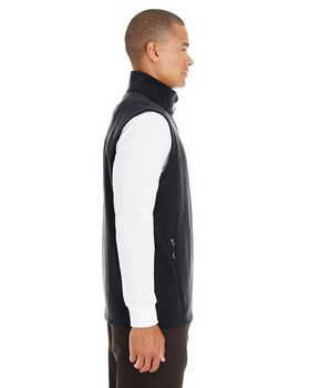 Core365 CE701 Men's Cruise Two-Layer Fleece Bonded Soft Shell Vest