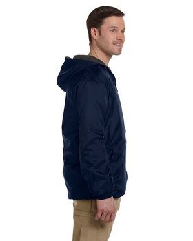 Dickies 33237 Men's Fleece Lined Hooded Nylon Jacket