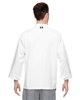Dickies DC109 7 oz. Cloth Knot Button Chef Coat