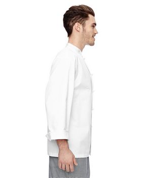 Dickies DC109 7 oz. Cloth Knot Button Chef Coat
